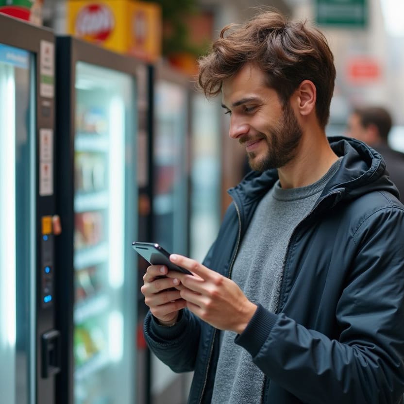 Two people grooming a dog